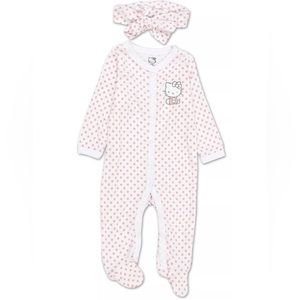 hello kitty baby onesie